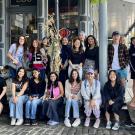 Kiara with her GAMP members and supervisors on a trip to Sacramento
