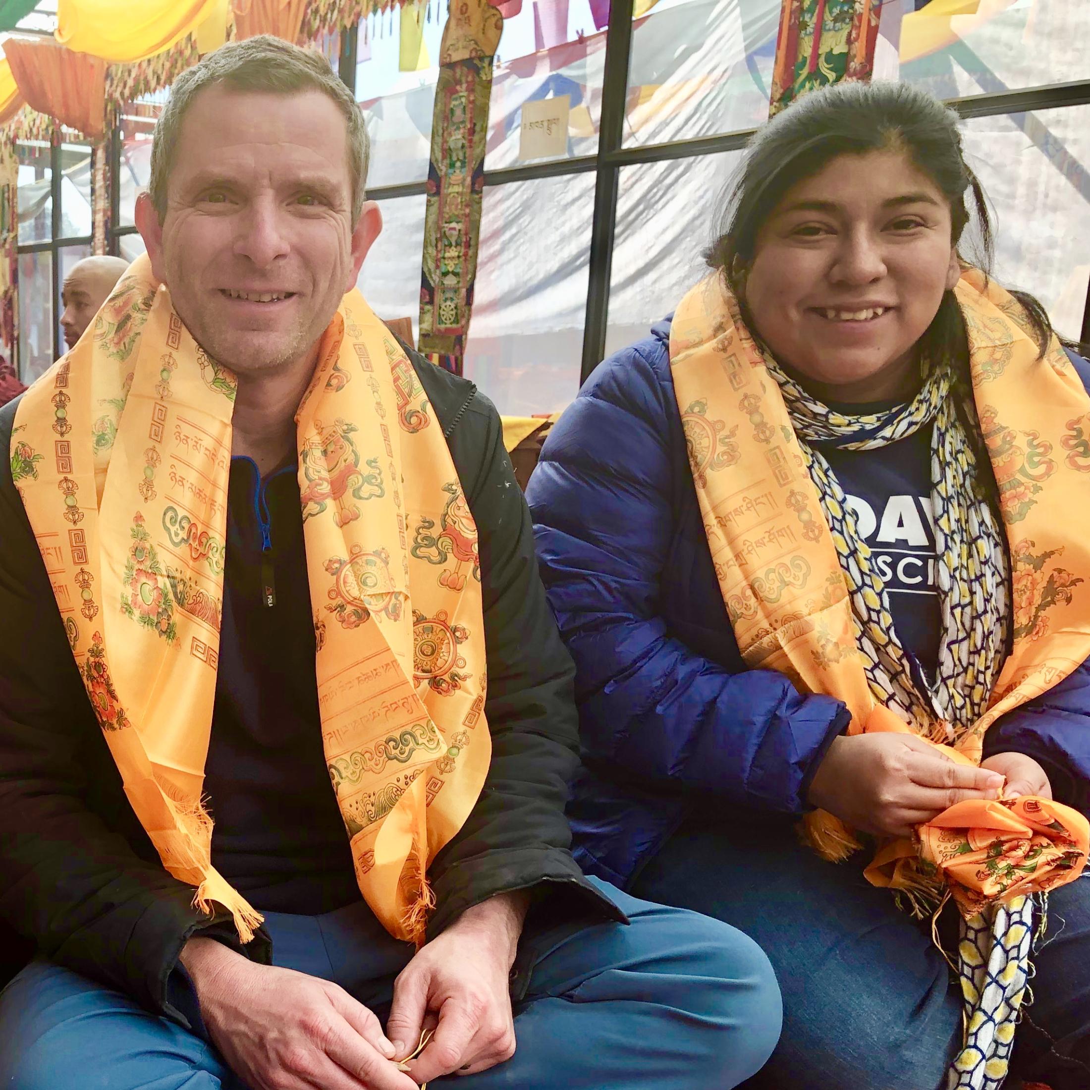 faculty and students in Nepal